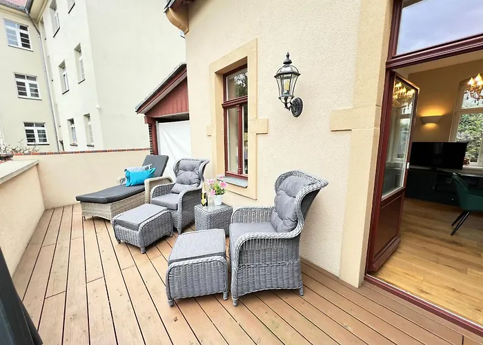 Hébergement de vacances Charmantes Hinterhaus Mit Terrasse - Zentrale Lage