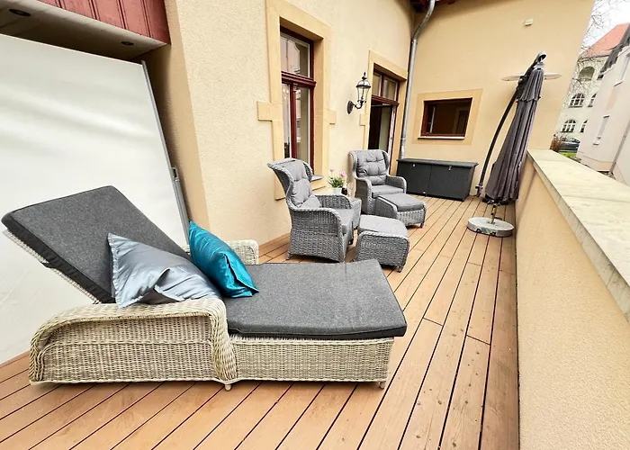 Casa de Férias Charmantes Hinterhaus Mit Terrasse - Zentrale Lage *